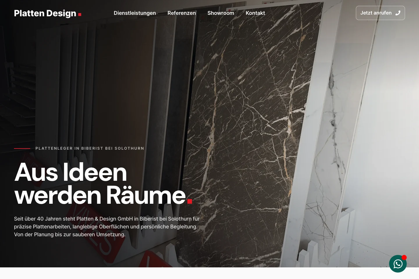 Startseite – Platten & Design mit Einblick in die Materialwelt.
